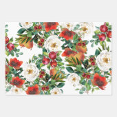 Herbstfrüchte, Beeren und Blattwerk Geschenkpapier Set (Vorderseite)