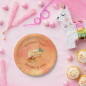 Herbstfrüchte und Textgestaltung Pappteller (Party)