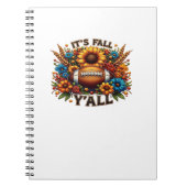 Herbstfußball ist Herbst Y Notizblock (Vorderseite)