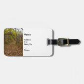 Herbstgang Gepäckanhänger (Vorderseite horizontal)