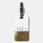 Herbstgang Gepäckanhänger (Vorderseite vertikal)