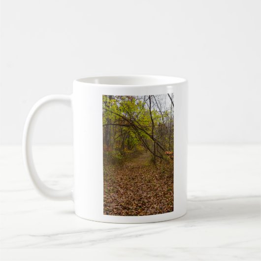 Herbstgang Kaffeetasse (Links)