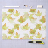 Herbstgänge fallen, Herbstfarben Seidenpapier (Handwerk)