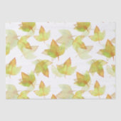 Herbstgänge fallen, Herbstfarben Seidenpapier (Vorderseite)