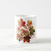 Herbstgänge und Blume im Herbst Bouquet Art Kaffeetasse (Mittel)