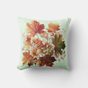 Herbstgänge und Blume im Herbst Bouquet Art Kissen