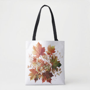 Herbstgänge und Blume im Herbst Bouquet Art Tasche