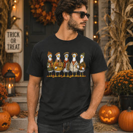 Herbstgänse Kuschelpullover Herren T-Shirt