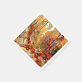Herbstgarland von Tom Thomson Serviette (Ecke)