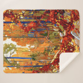 Herbstgarten, berühmtes Gemälde, Sherpadecke (Vorderseite (Horizontal))