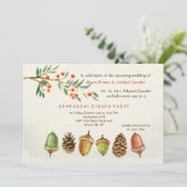 Herbstgarten Einladung (Stehend Vorderseite)