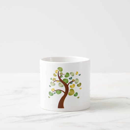 Herbstgarten Espressotasse (Vorderseite)