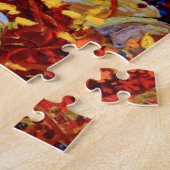 Herbstgarten, farbenfrohe Malerei, Puzzle (Seite)