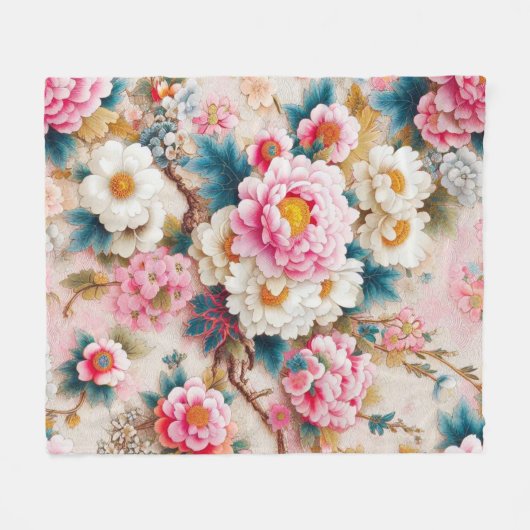 Herbstgärten Fleecedecke (Vorderseite (Horizontal))