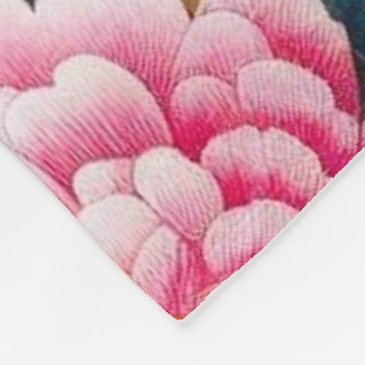 Herbstgärten Fleecedecke (Ecke)