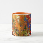 Herbstgarten, Herbstfarben, Tasse (Zentrum)