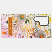 Herbstgarten Hütte Samsung Galaxy Hülle (Rückseite (Horizontal))