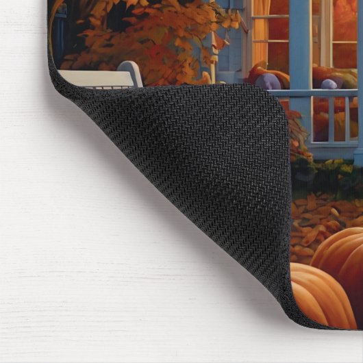 Herbstgarten Mousepad (Ecke)