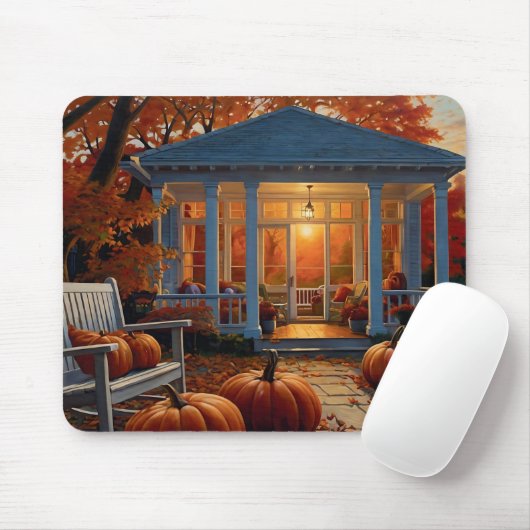 Herbstgarten Mousepad (Mit Mouse)