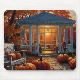 Herbstgarten Mousepad