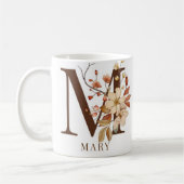 Herbstgarten Wildblume Ursprünglich Kaffeetasse (Links)