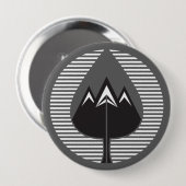 Herbstgebirge Button (Vorne & Hinten)