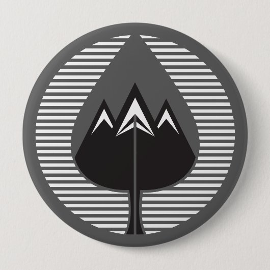 Herbstgebirge Button (Vorderseite)