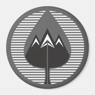 Herbstgebirge Magnet