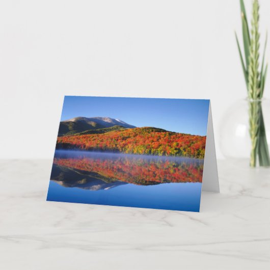 Herbstgebirge | New York Karte (Vorderseite)