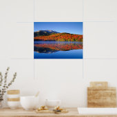 Herbstgebirge | New York Poster (Küche)