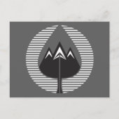 Herbstgebirge Postkarte (Vorderseite)