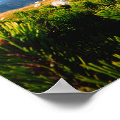 Herbstgebirgslandschaft Poster (Ecke)