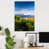 Herbstgebirgslandschaft Poster (Heimbüro)