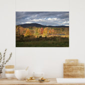 Herbstgebirgslandschaft Poster (Küche)