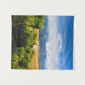 Herbstgebirgslandschaft Wandteppich (Vorderseite (Horizontal))