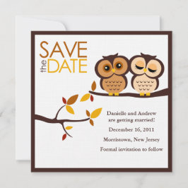 Herbstgedankenhochzeit Save The Date