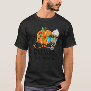 Herbstgefühle, die das Krankenpflegerleben Kranken T-Shirt
