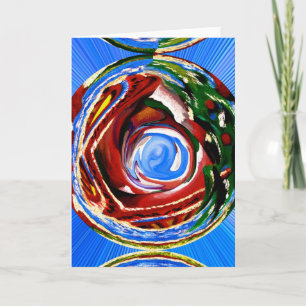 Herbstgeist Kunst Feiertagskarte