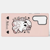 Herbstgeist: Mädchengeister mit Kürbisgewürz Samsung Galaxy Hülle (Rückseite (Horizontal))