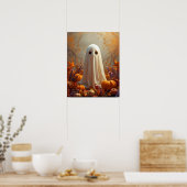 Herbstgeister - Gemütliches Halloween- und Herbstp Poster (Küche)