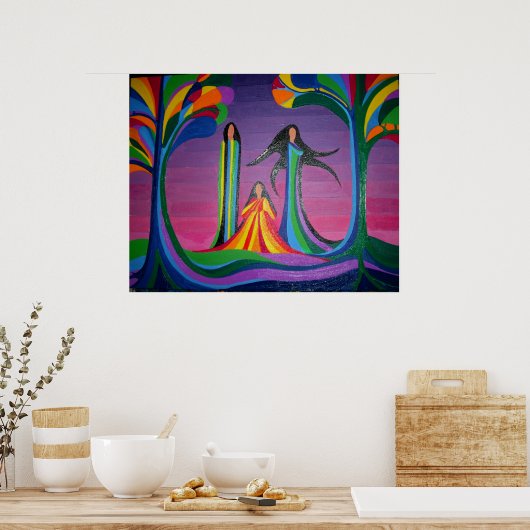 Herbstgeister Poster (Küche)