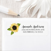 Herbstgelbe Sonnenblumenmarken (Insitu)