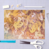 Herbstgelbes Ahornleaf Seidenpapier (Handwerk)