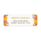 Herbstgelborange Herbstlaube (Vorne)