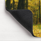 Herbstgelbwald Mousepad (Ecke)