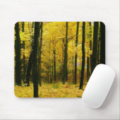 Herbstgelbwald Mousepad (Mit Mouse)
