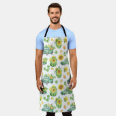 Herbstgemüse und Vintage Lastkraftwagen Schürze (Getragen)