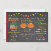 Herbstgender-Aufklärung Einladung (Vorderseite)