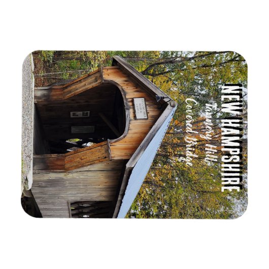 Herbstgerbergsbrücke NH Magnet (Horizontal)