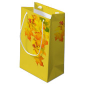 Herbstgeschenktaschen Kleine Geschenktüte (Rückseite Schrägansicht)